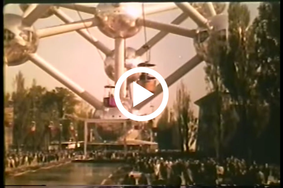 Video:Vorschau: Filaufnahmen von der Weltausstellung Expo 1958